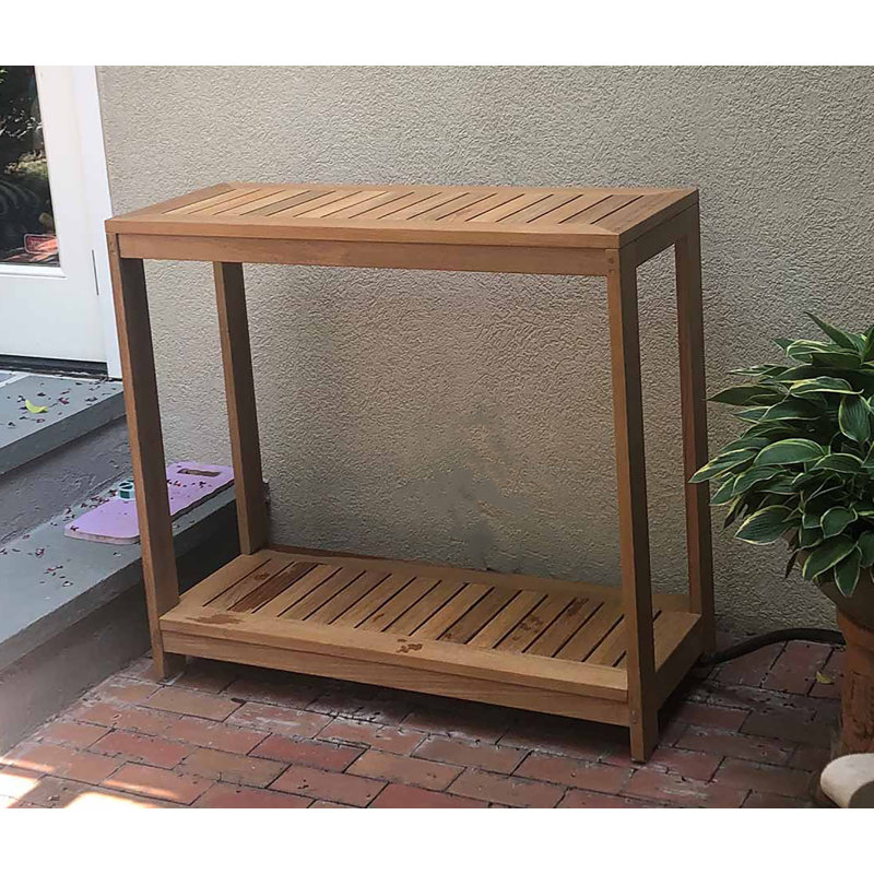 Nema Rectangular Teak Outdoor Buffet & Console Table