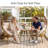 Outdoor & Indoor Wicker Egg Chair With Thick Cushion-383084894-383084895