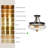 3-Light 14.2 in. Modern Transitional Black Semi-Flush Mount Light, Gold Ceiling Light for Foyer, Kitchen, Bedroom