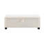 48" Light Grey Storage Ottoman Bench With Safety Hinge, High Load Bearing Upholstered Home Storage Rest Bench-681929185