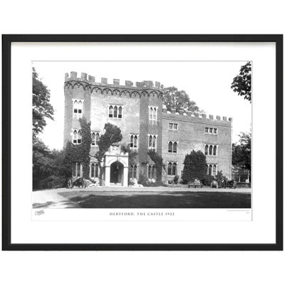 Hertford, The Castle 1922 by Francis Frith - Single Picture Frame Print
