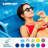 TRC Recreation Sunsation 1.75" Thick Foam Lounger Raft Pool Float-103549501