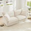 Canapé confortable à 2 places pour le salon avec housse amovible, coussin rembourré et design moderne et intemporel-1560284649-1560284662