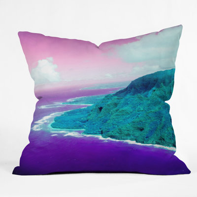 Amy Sia Island in the Sun Indoor/Outdoor Throw Pillow