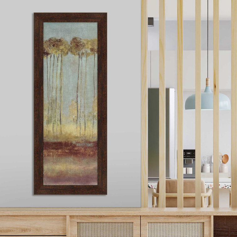 Miroir mural slim bois