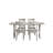 Williamsbridge Rubberwood Solid Wood Dining Set-829356188
