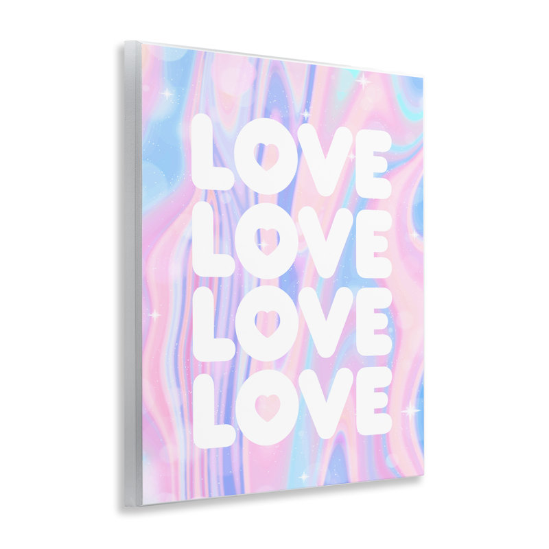 «Love with Wavy Pastels» par Daphne Polselli