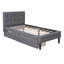 Lit plateforme tapissier à 2 tiroirs-97117902