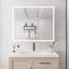 Armoire à pharmacie de salle de bain avec lumières, armoire à pharmacie à DEL avec miroir, armoire d'entrée