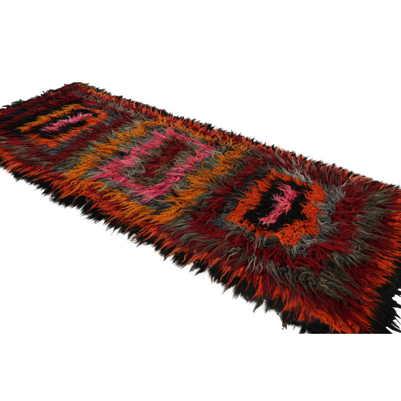One-of-a-Kind 4’2”x11’8” Hand Knotted Area Rug