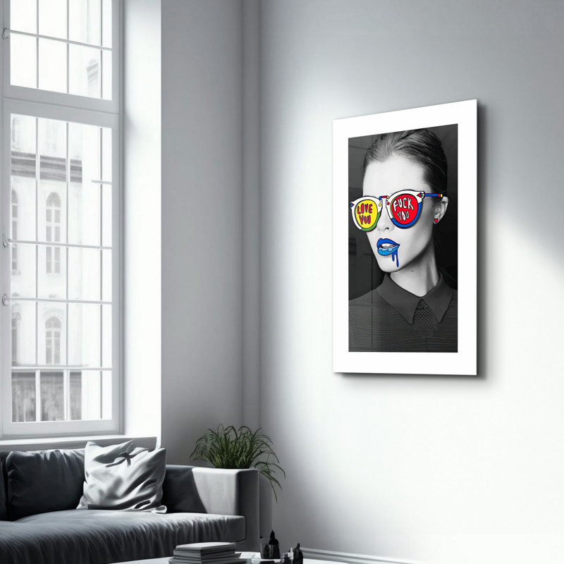 Elegant Tempered Glass Wall Art Painting, 18.1 x 28.3 inches | 100% Tempered Glass, Thickness: 0.16 inches | UV Printed for Vibrant Colors & Durability | Perfect for Home Decor & Modern Aesthetics