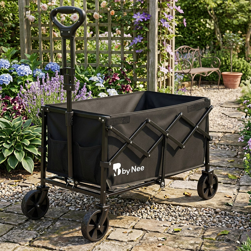 Collapsible Utility Cart Garden Wagon