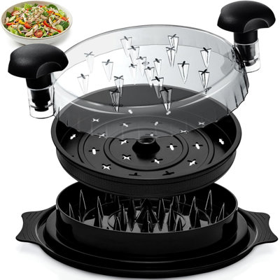 Zulay Kitchen Chicken Shredder – Large Capacity, Durable & Easy-to-use Meat Shredding Tool