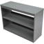 Lit mezzanine simple gris avec armoire et bureau portable, robuste et polyvalent-1790438255