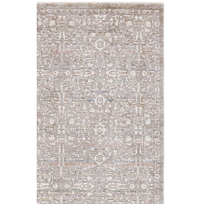 Harlow Performance Damask Rug, Runner 2' x 8'