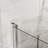 34"X 72" Bifold Frameless Glass Shower Door 0.25 Inch Tempered Clear Glass Pivot Swing Shower Panel Interior Doors-111680475