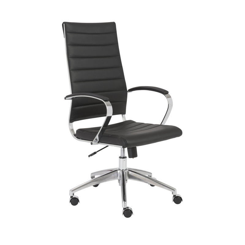 Fauteuil de conférence Rossie, Noir