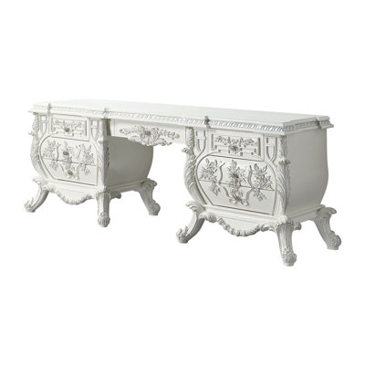 Bureau de meuble-lavabo à 7 tiroirs de 89,6 po de large Vanaheim