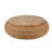 Kai Cole And Grey Rattan Wrapped Brown Living Room Coffee Table With Teak Tabletop