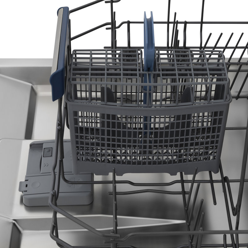 ZLINE 24" Tallac Series 3rd Rack Tall Tub Dishwasher with Stainless Steel Tub, 51dBa, Copper