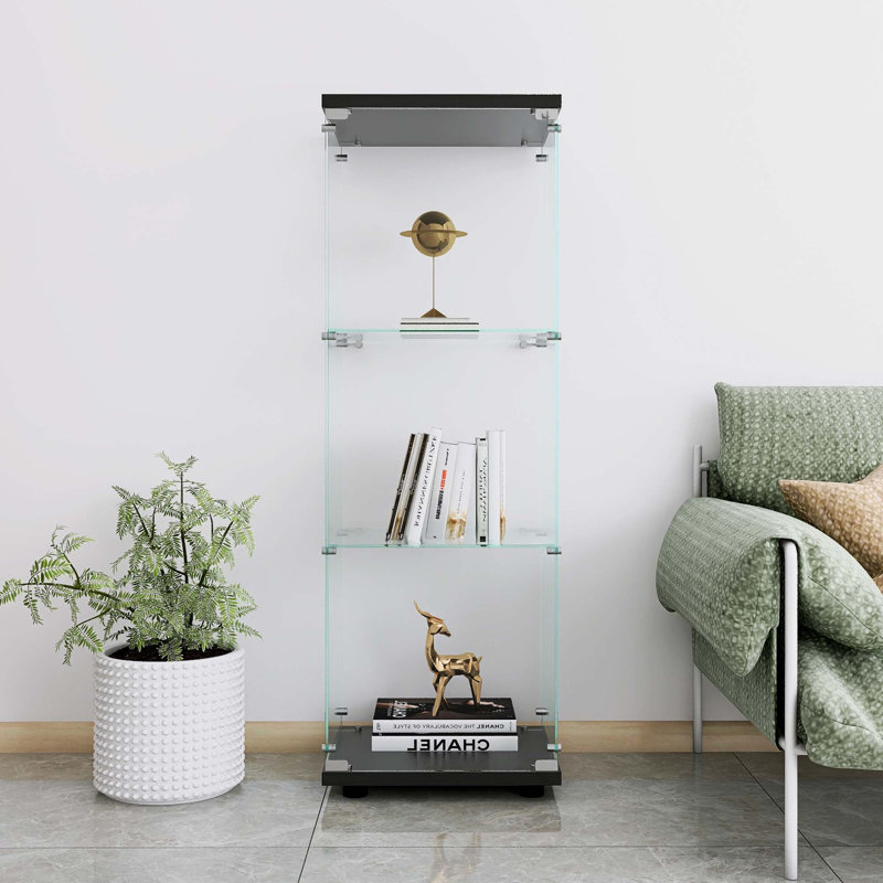 Vitrine en verre, Black