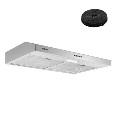 SNDOAS 30 250 Cubic Feet Per Minute Convertible Under Cabinet Range Hood  with Light Included & Reviews