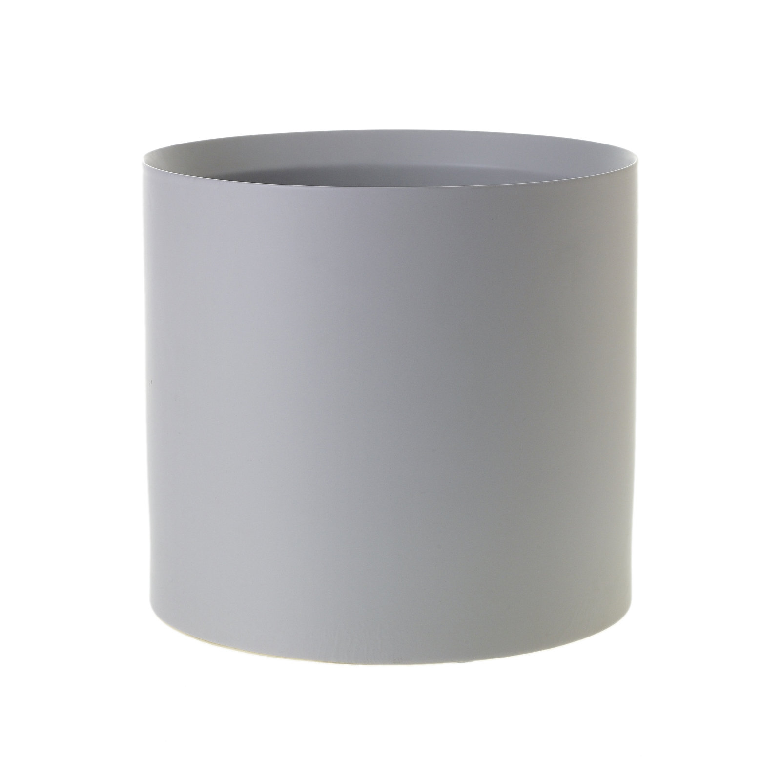 Parsons Handmade Ceramic Pot Planter, 9" H x 8.5" W x 8.5" D, Gray