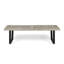 Banc de patio avec pieds en fer-1261191061