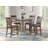 Cassius Acacia Round Solid Wood Dining Table