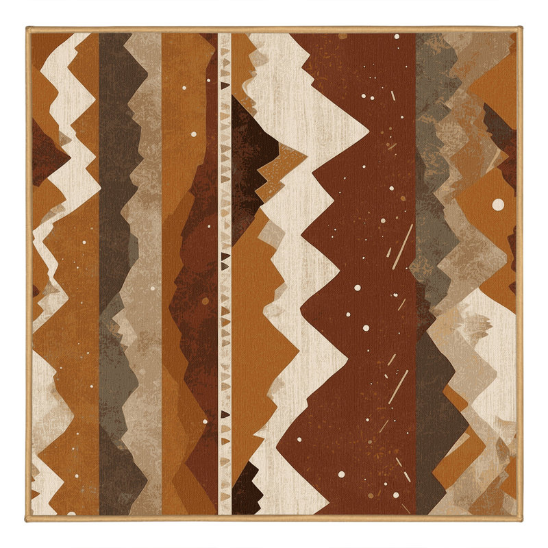 Eternal Ridge Rug, Square 3'