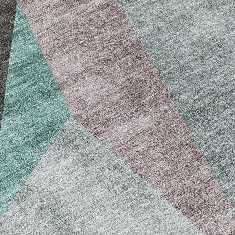 Killingly Washable Abstract Indoor / Outdoor Rug, Runner 2'3" x 7'6"