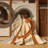 Machine Washable Osazee Thorny Devil Modern Rustic Vintage Look Rug in Brown – Beige Binding-975340172