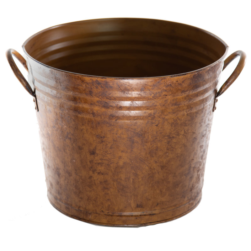 Pagedale Metal Pot Planter