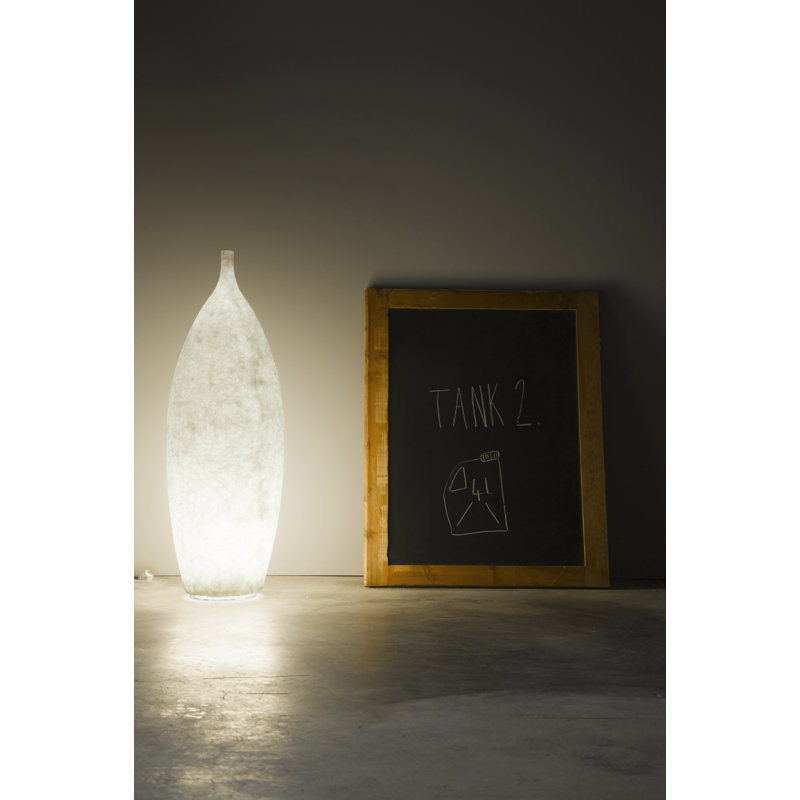 Luna 92cm Novelty Floor Lamp, White
