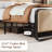 Platform Metal Bed Frame With Curved Upholstered Headboard-2000946601