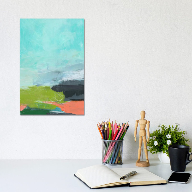 Landscape No by Jan Weiss - Wrapped Canvas Print, 20.32 cm H x 30.48 cm W