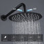 Système de douche complet noir avec valve brute-60090907
