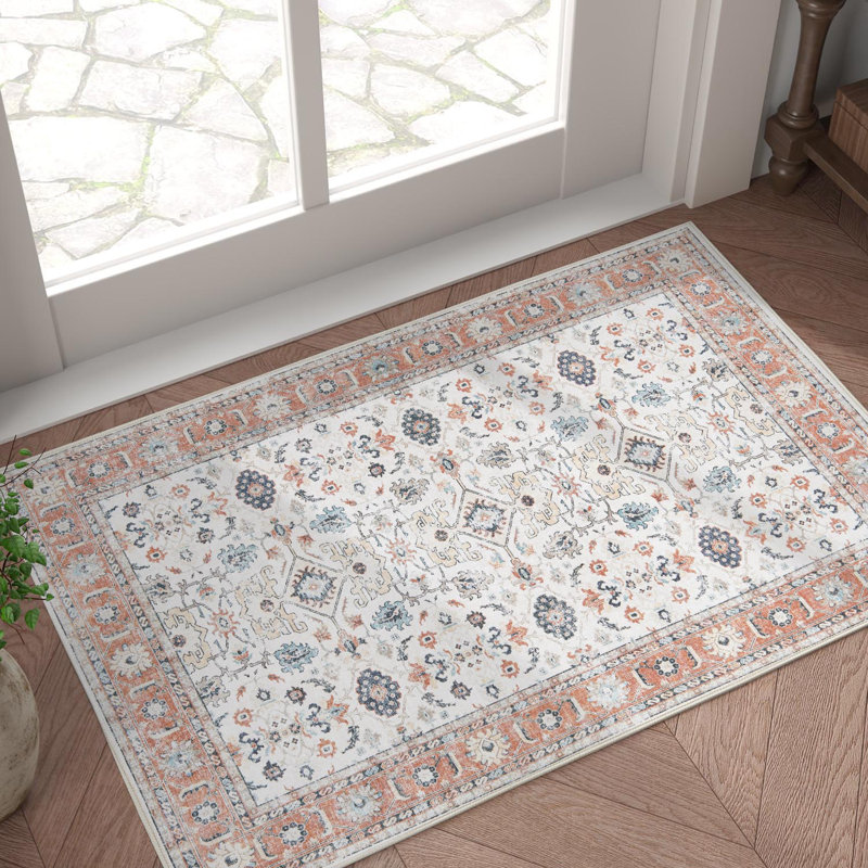 Tapis Nily avec envers antidérapant, Rectangle 2 pi x 3 pi