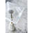 Armands Glass Top End Table