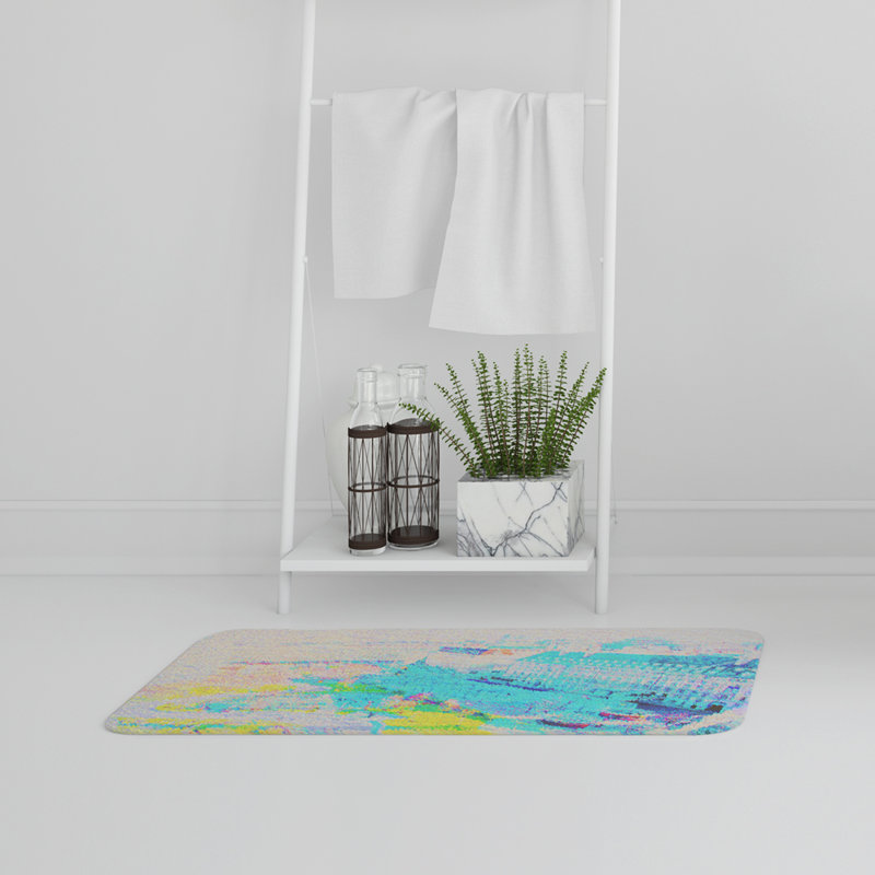 Lashbrook Memory Foam Non-Slip Bath Mat