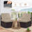 2 Pcs Waterproof Couch Cushion Covers，Washable Stretch Outdoor Patio Furniture Covers-237386723