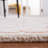 Dupin Hand Tufted Wool/Viscose Floral Rug in Ivory/Rust-2030374039