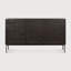 Grooves 60'' W Solid Wood Sideboard