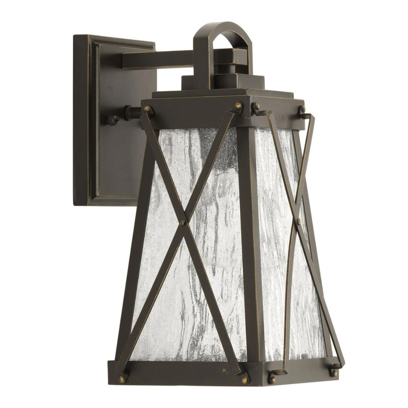 Ancilla Wall Light, Antique Bronze, 11.5" H x 6" W x 7.25" D