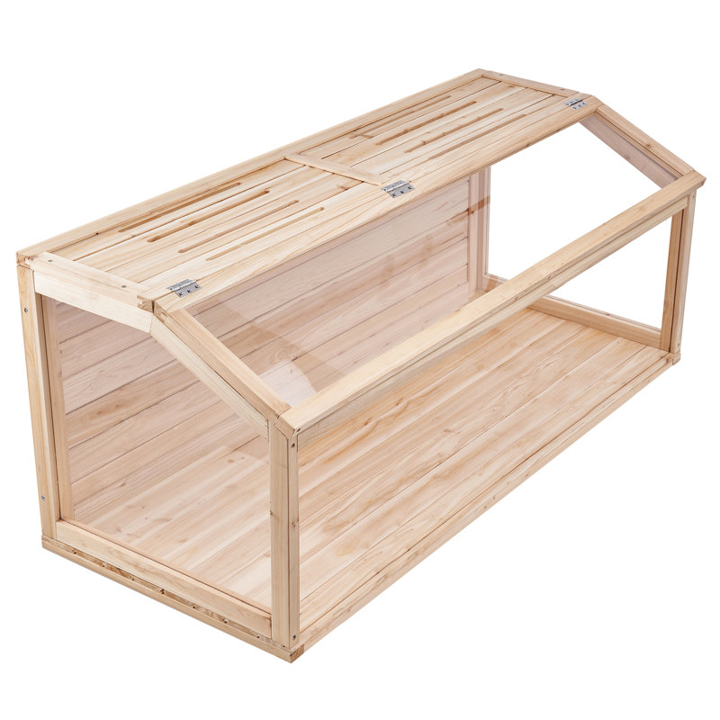 Cage de hamster en bois, H 20 po x l 48 po x P 20 po