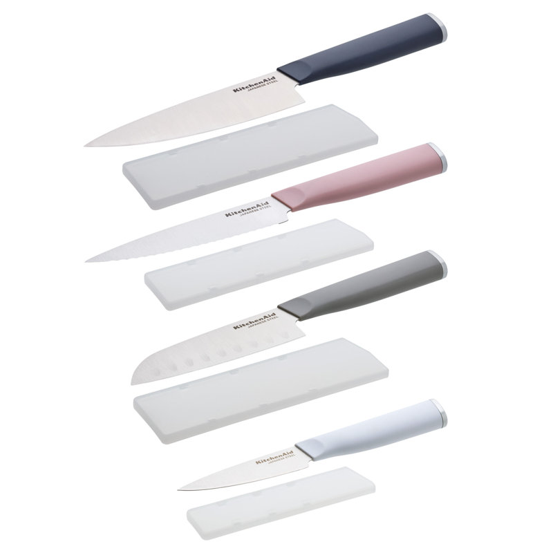 Ensemble de couteaux de chef Kitchenaid, 4 pièces, Vert