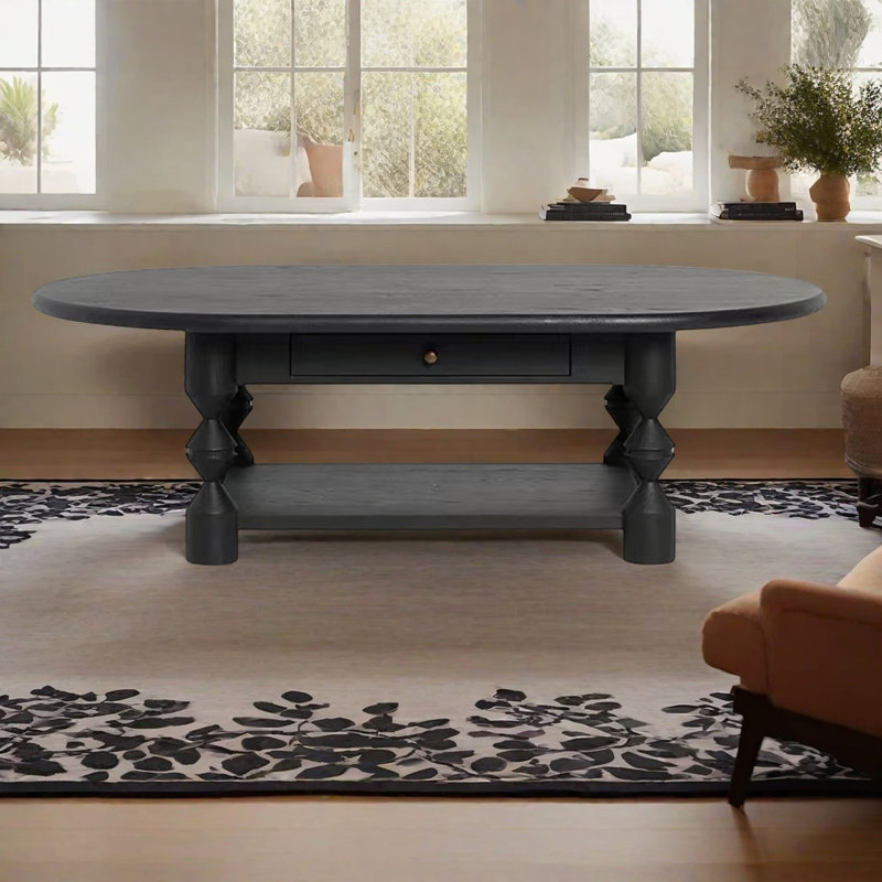 Table basse American, Noir, noir, noir, noir