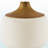 Kaden Beige Ceramic Beige Shade Table Lamp