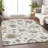 Premium Machine Washable Prisco Ivory Rug-2065129603