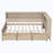 3 Drawer Storage Wood Bed With Shelves